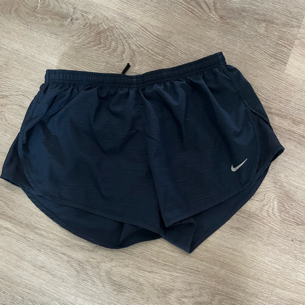 Navy Nike tempo shorts